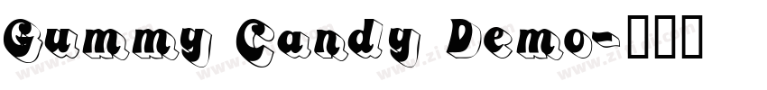 Gummy Candy Demo字体转换